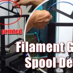 3D printed Filament Guide! STOP WOBBLE + Change Spool location!