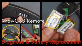 FIX HACK DIY : WowGo3 Electric Skateboard Remote Can't Charge nor Turn On, Battery Replacement